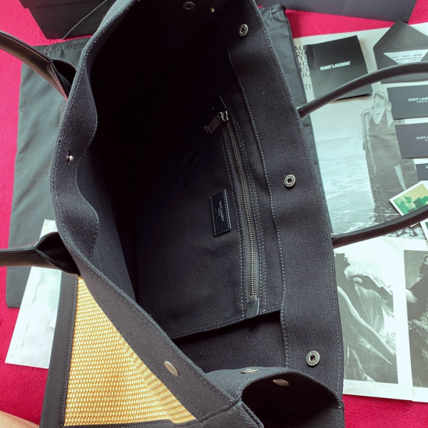 Y*L rive gauche tote bag