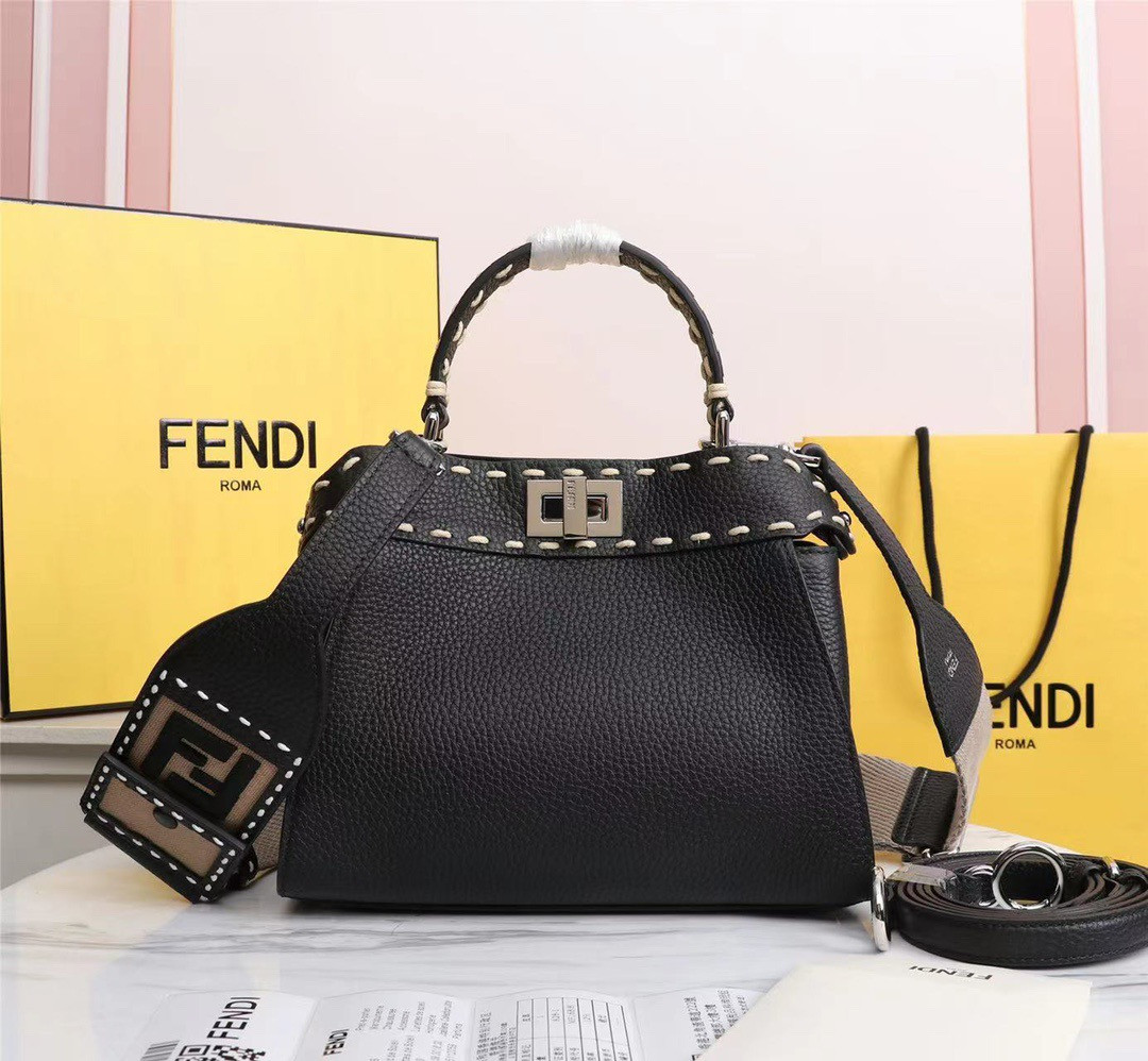 F**di peekaboo mini bag-18-23-11cm