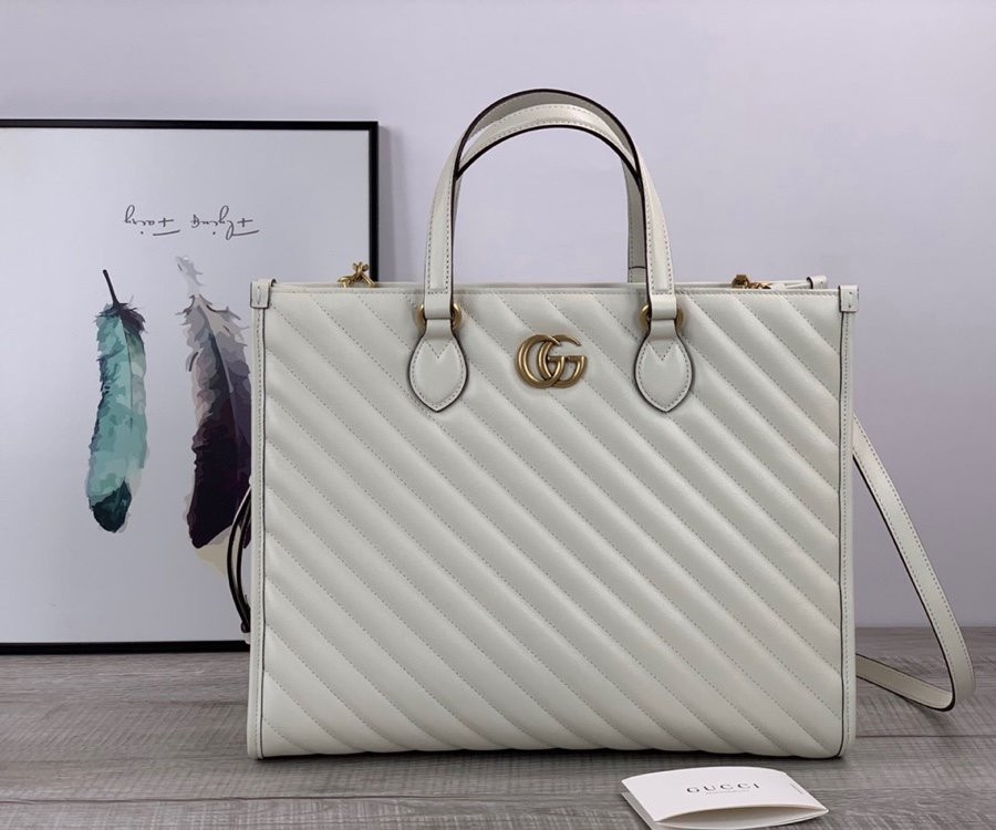 G*u*i gg marmont medium tote bag