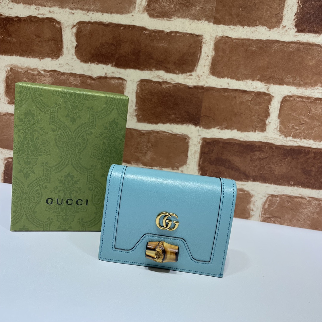 G*u*i diana card case wallet