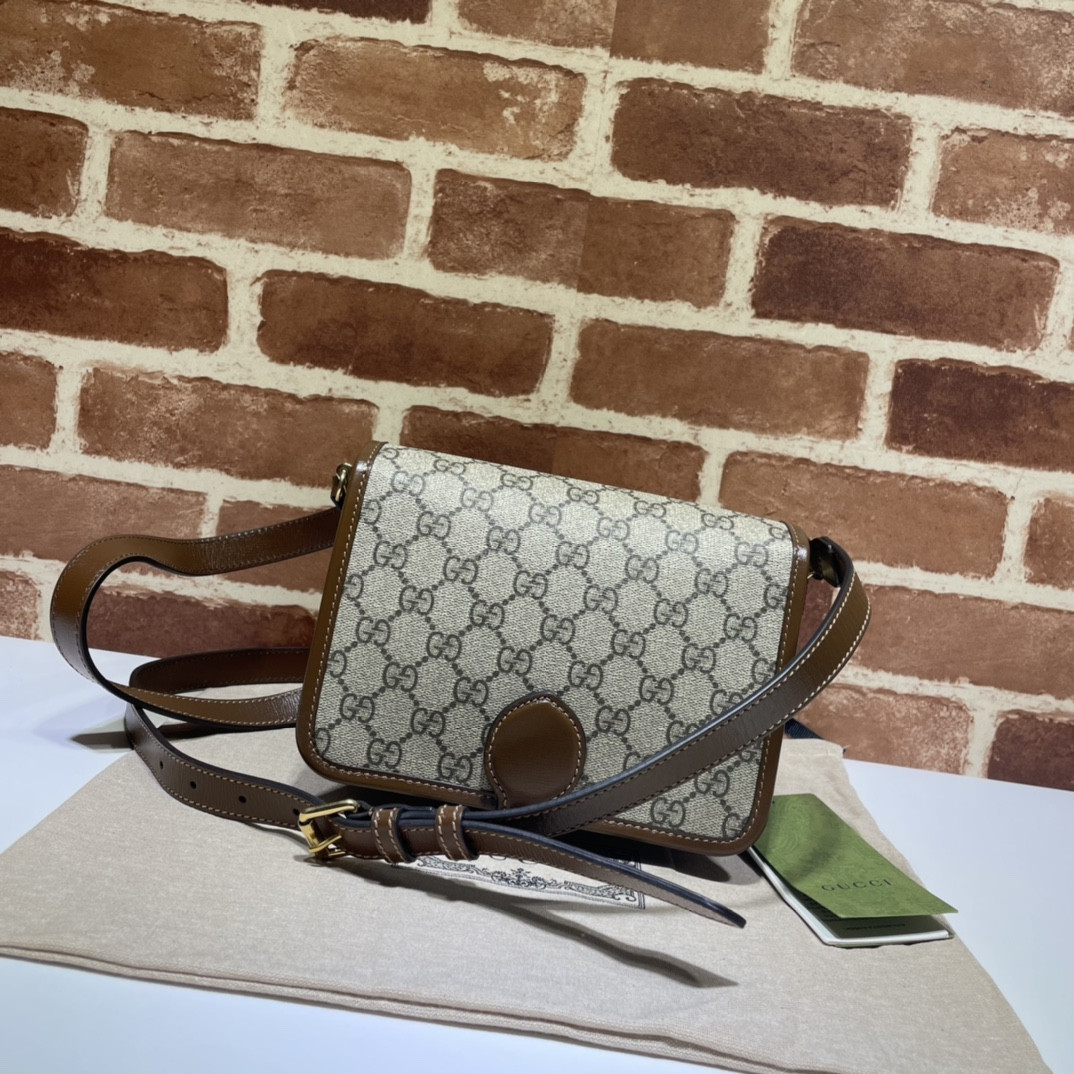 G*u*i mini shoulder bag with interlocking g