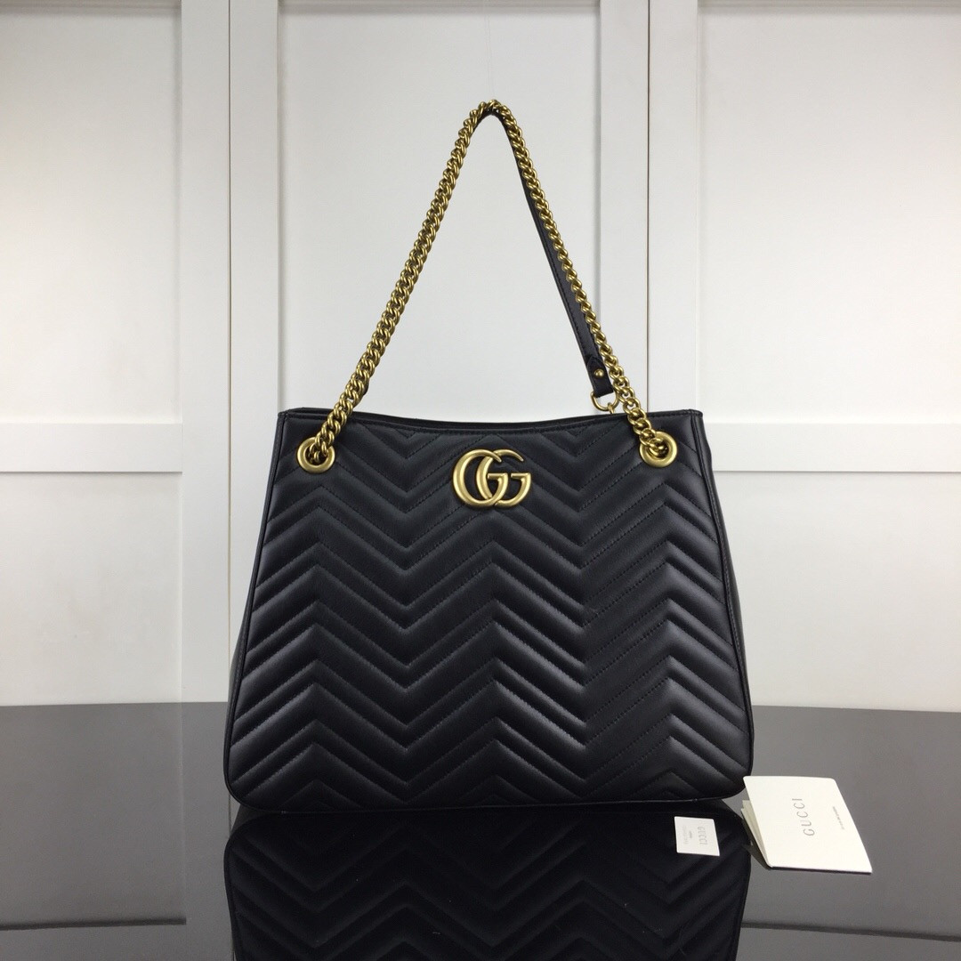 G*u*i gg marmont matelassé tote