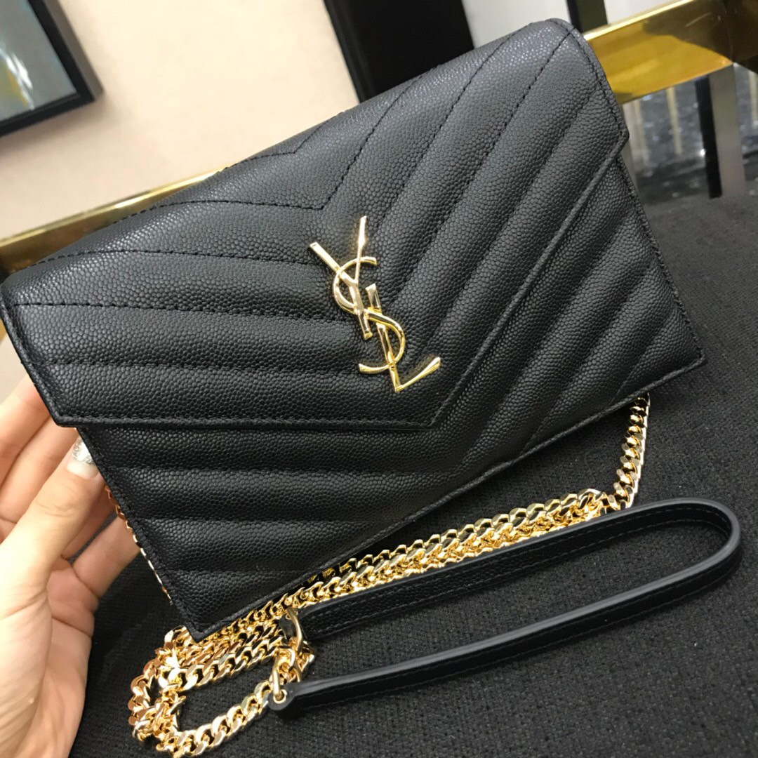 Y*L cassandre matelassÉ chain wallet