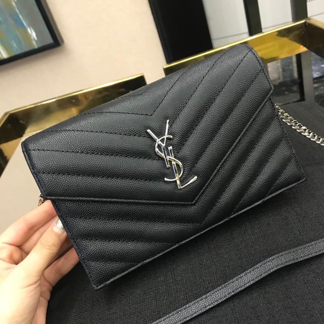 Y*L cassandre matelassÉ chain wallet