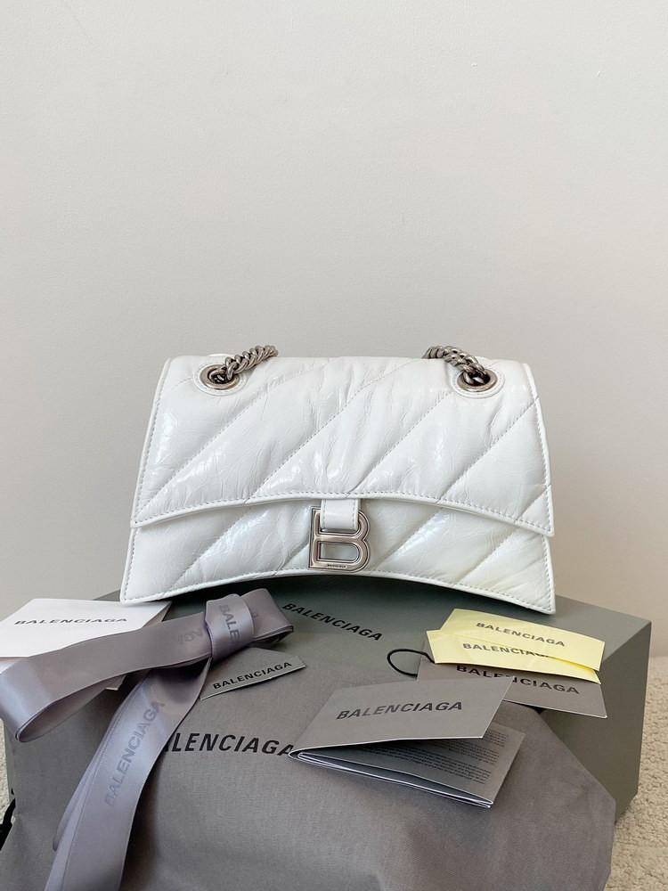 Ba*len*cia*ga crush small chain bag