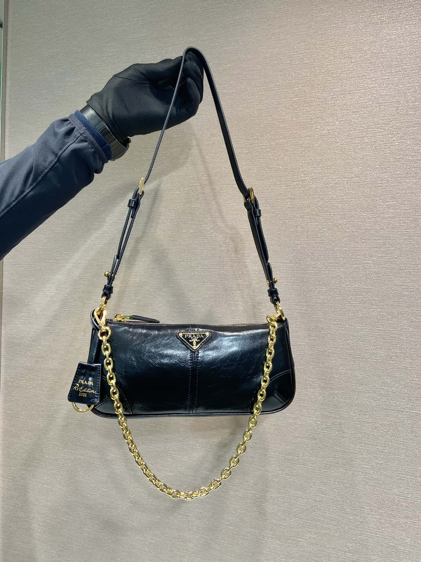 Pra*a re-edition bag-26*11.5*6cm