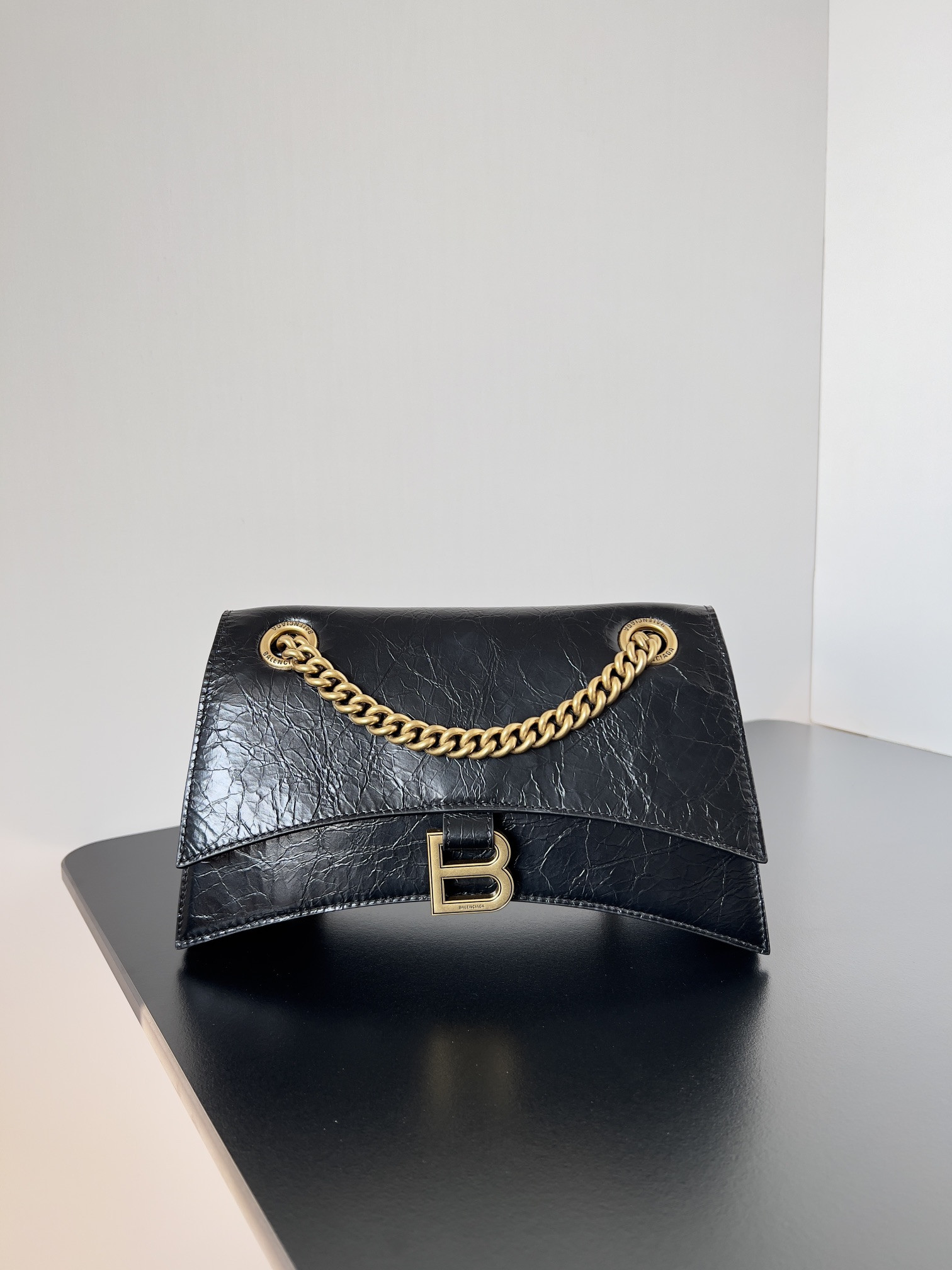 Ba*len*cia*ga hourglass bag-25.5*10*15.5cm