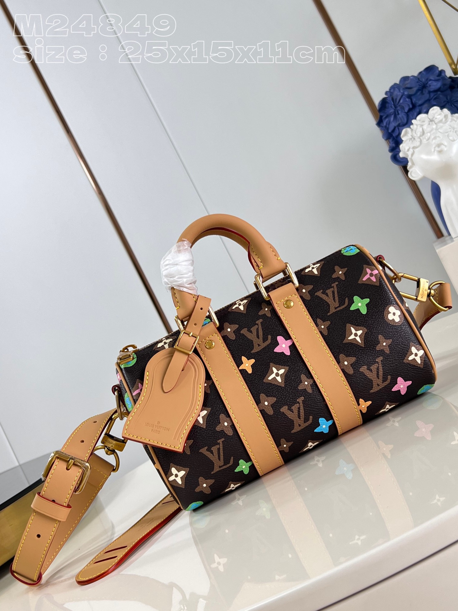 l0*is V*t0n keepall bandouliÈre 25