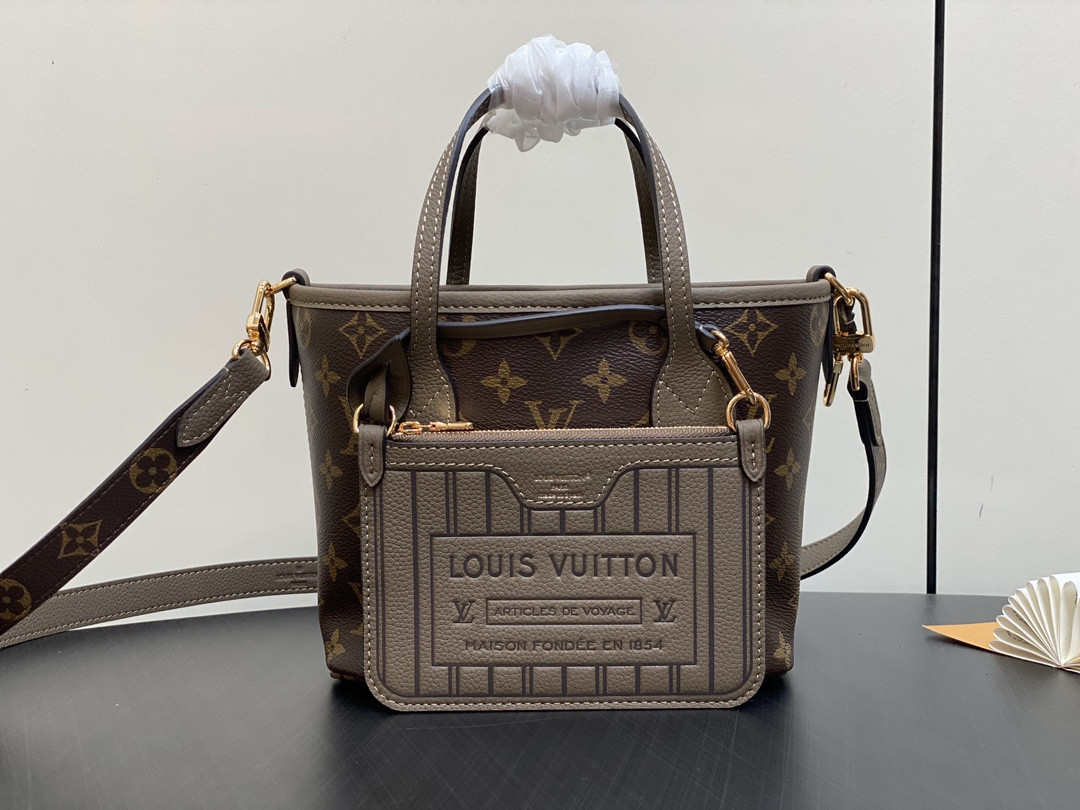 l0*is V*t0n neverfull bandoulière inside out bb
