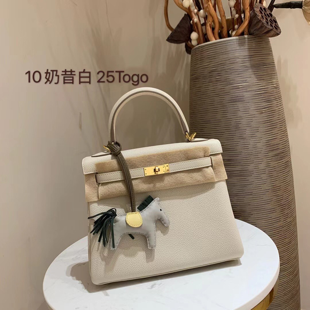 H**mes kelly 25cm togo leather customized colors