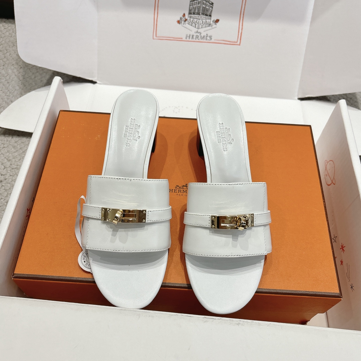 H**mes sandal - 5cm
